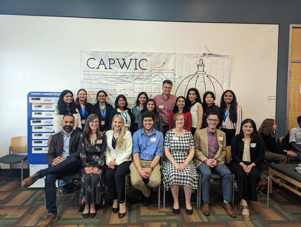 Virginia Tech students, faculty, and alumni at CAPWIC